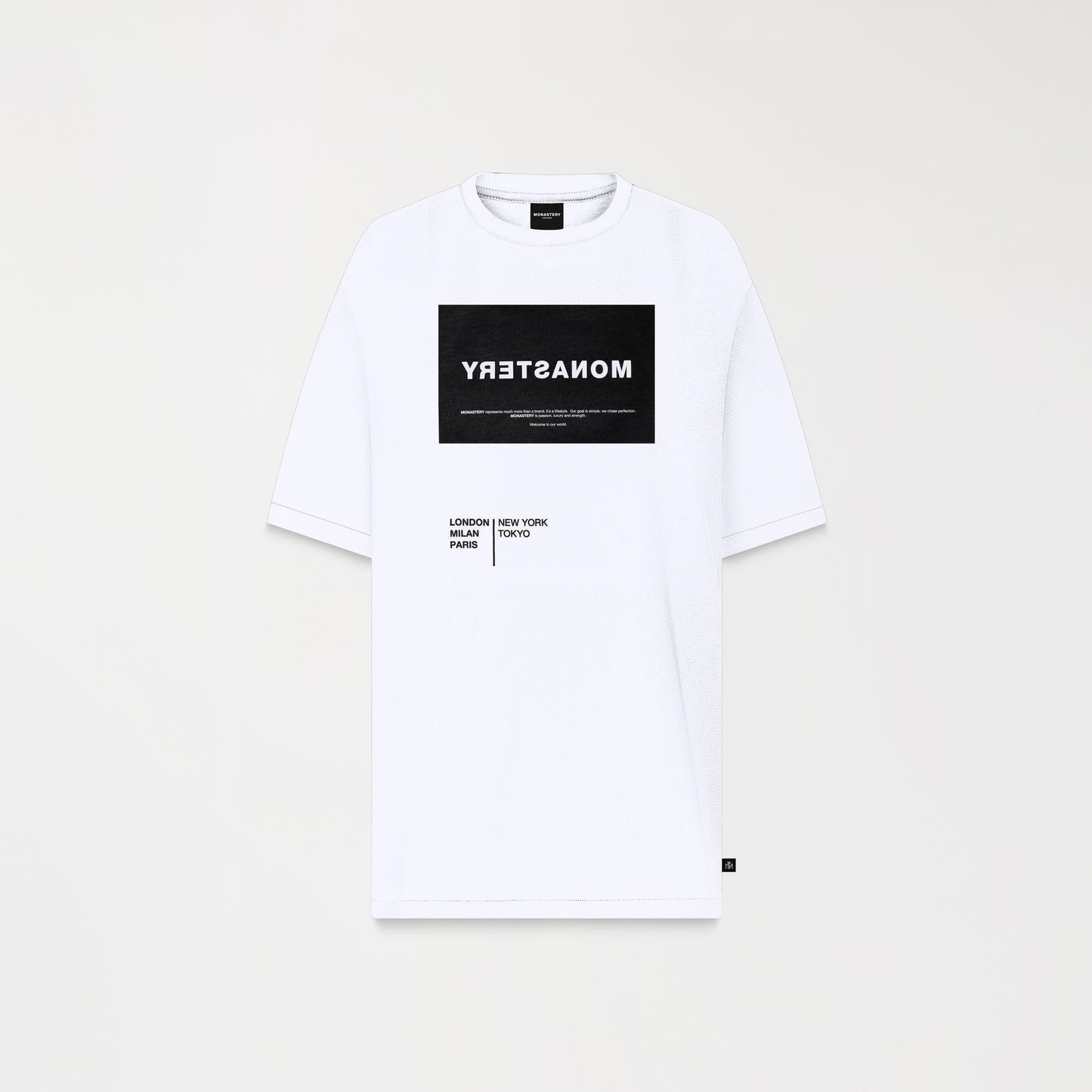 WITTON T-SHIRT OVERSIZED MEN WHITE