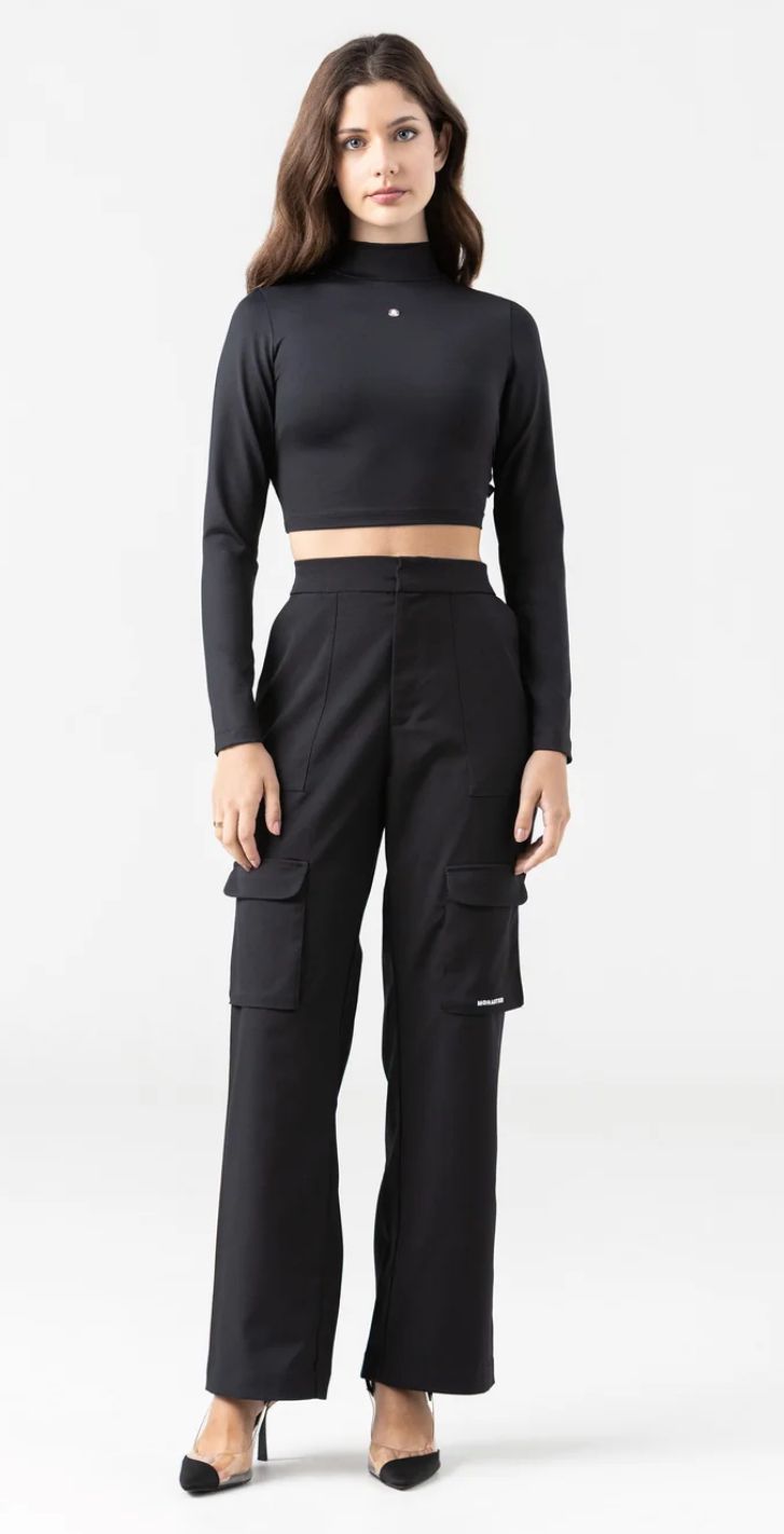 RUMI LONG SLEEVE BLACK WOMEN