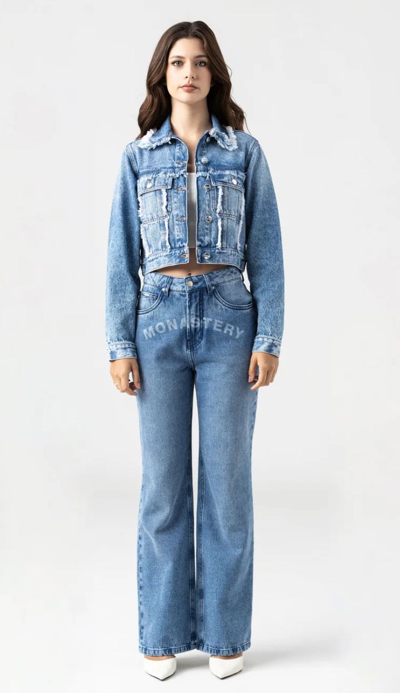 HOSHI JACKET BLUE DENIM WOMEN