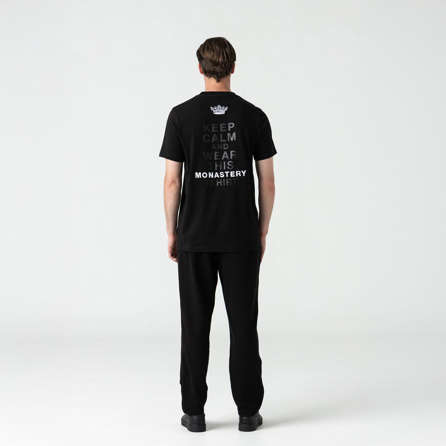 ZHOMIN T-SHIRT MEN BLACK