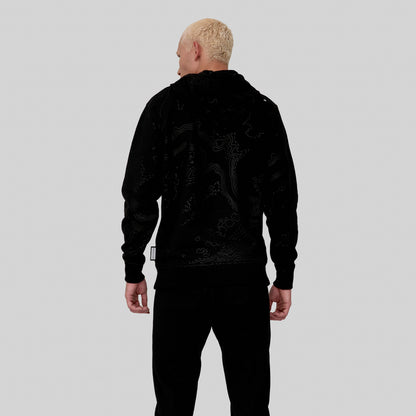 JERJES BLACK HOODIE