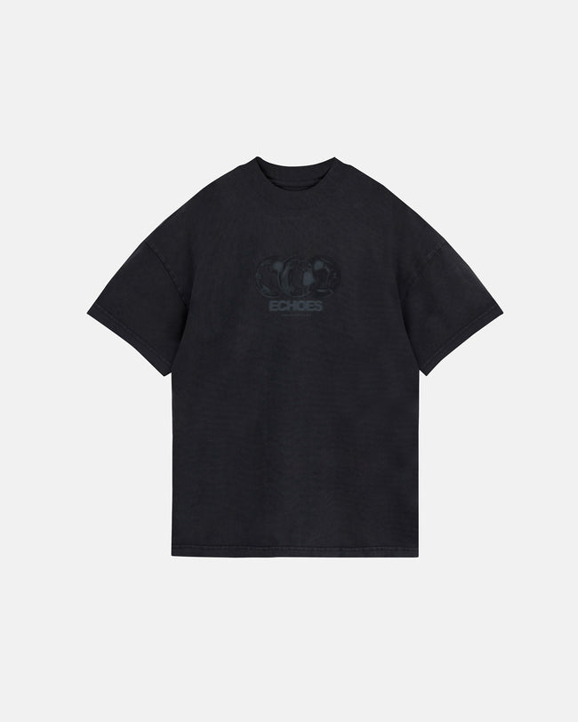 ECHOES PEAK TSHIRT VINTAGE BLACK