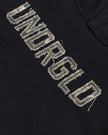 W ECHOES CAMMO UNDRGLD SLIM FIT HOODIE BLACK
