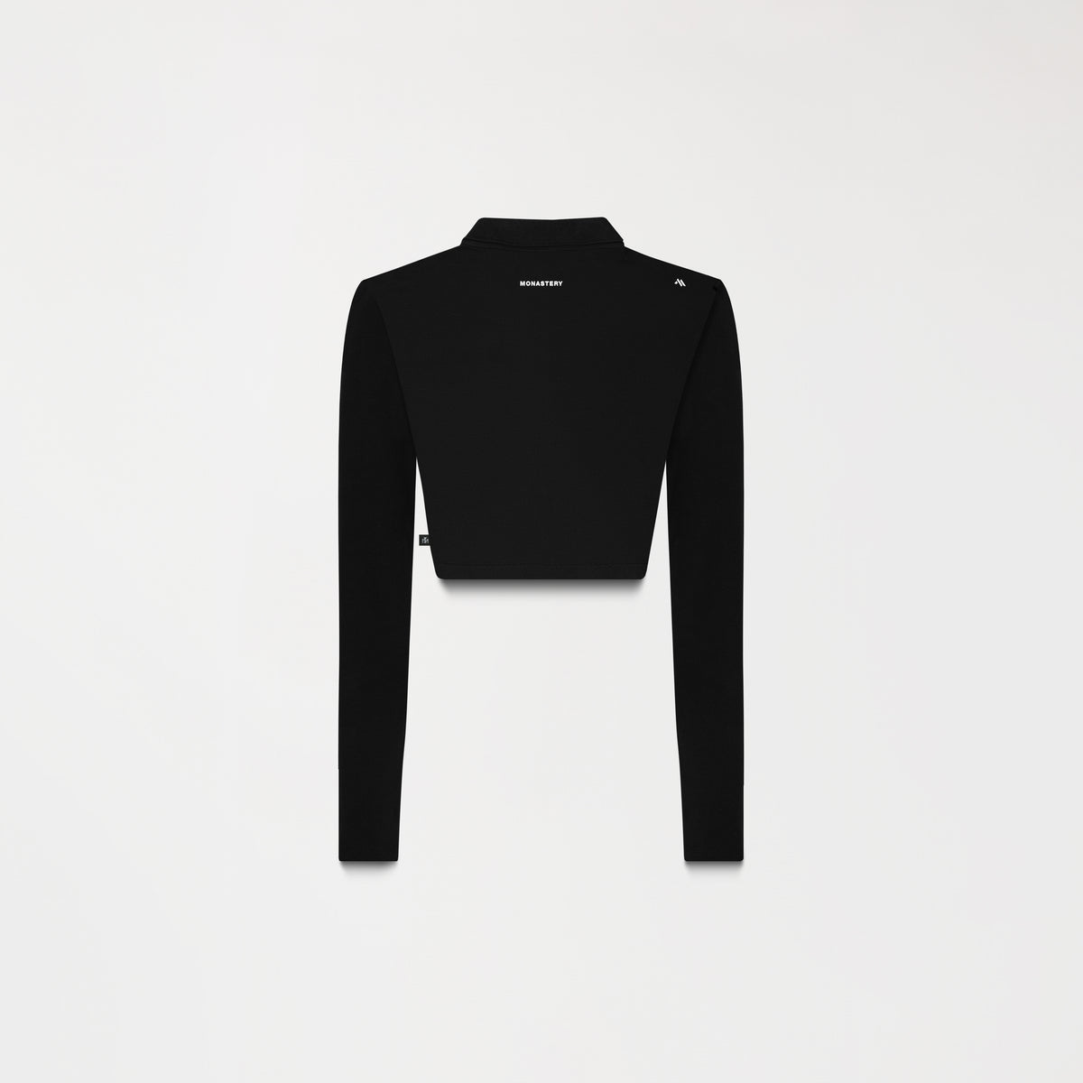 APRILE CROP TOP BLACK W