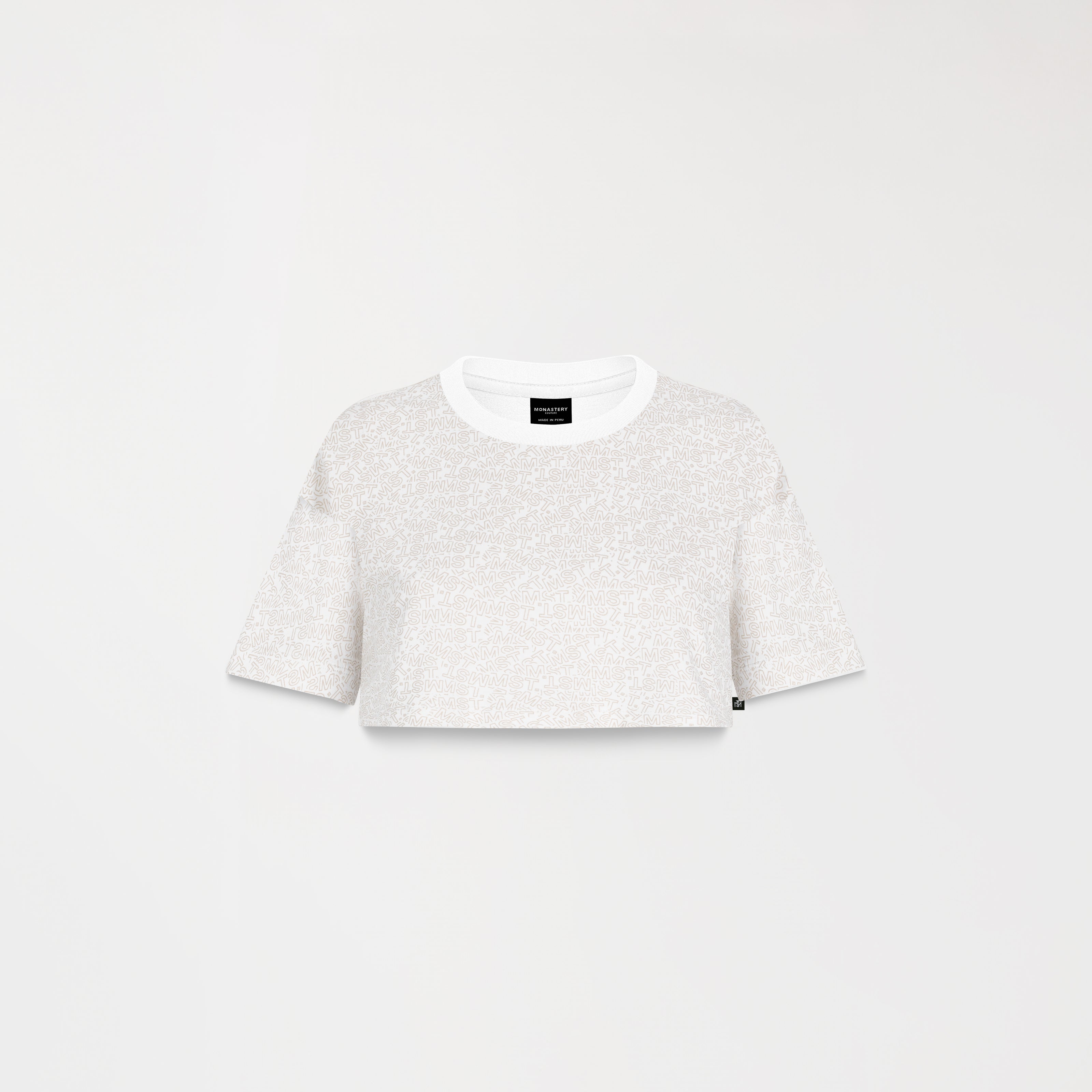 CALDEN CROP TOP WHITE W