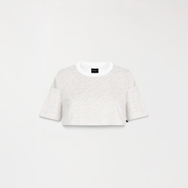 CALDEN CROP TOP WHITE W