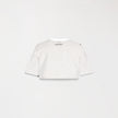 CALDEN CROP TOP WHITE W