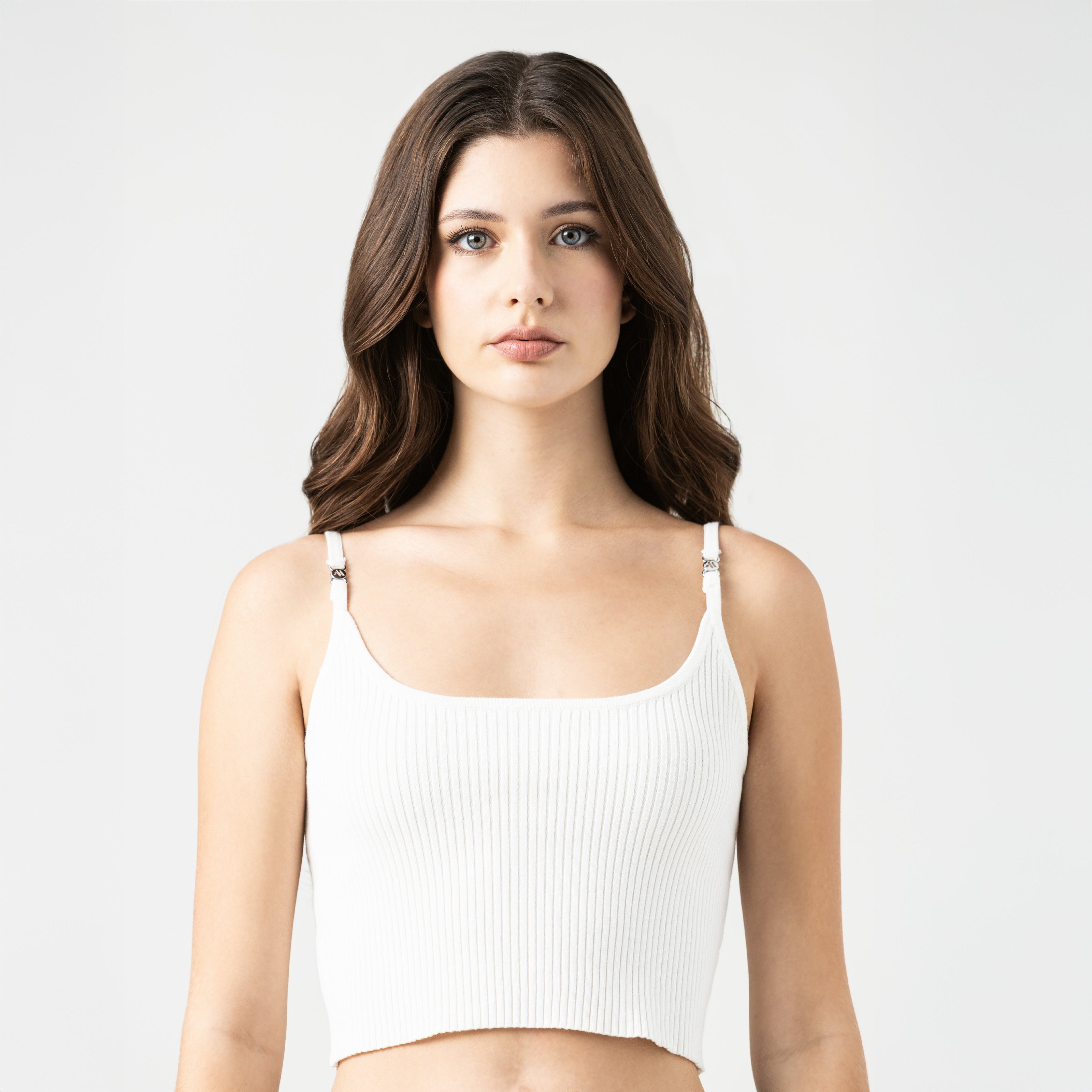 CIARA KNITTED TOP WHITE WOMEN