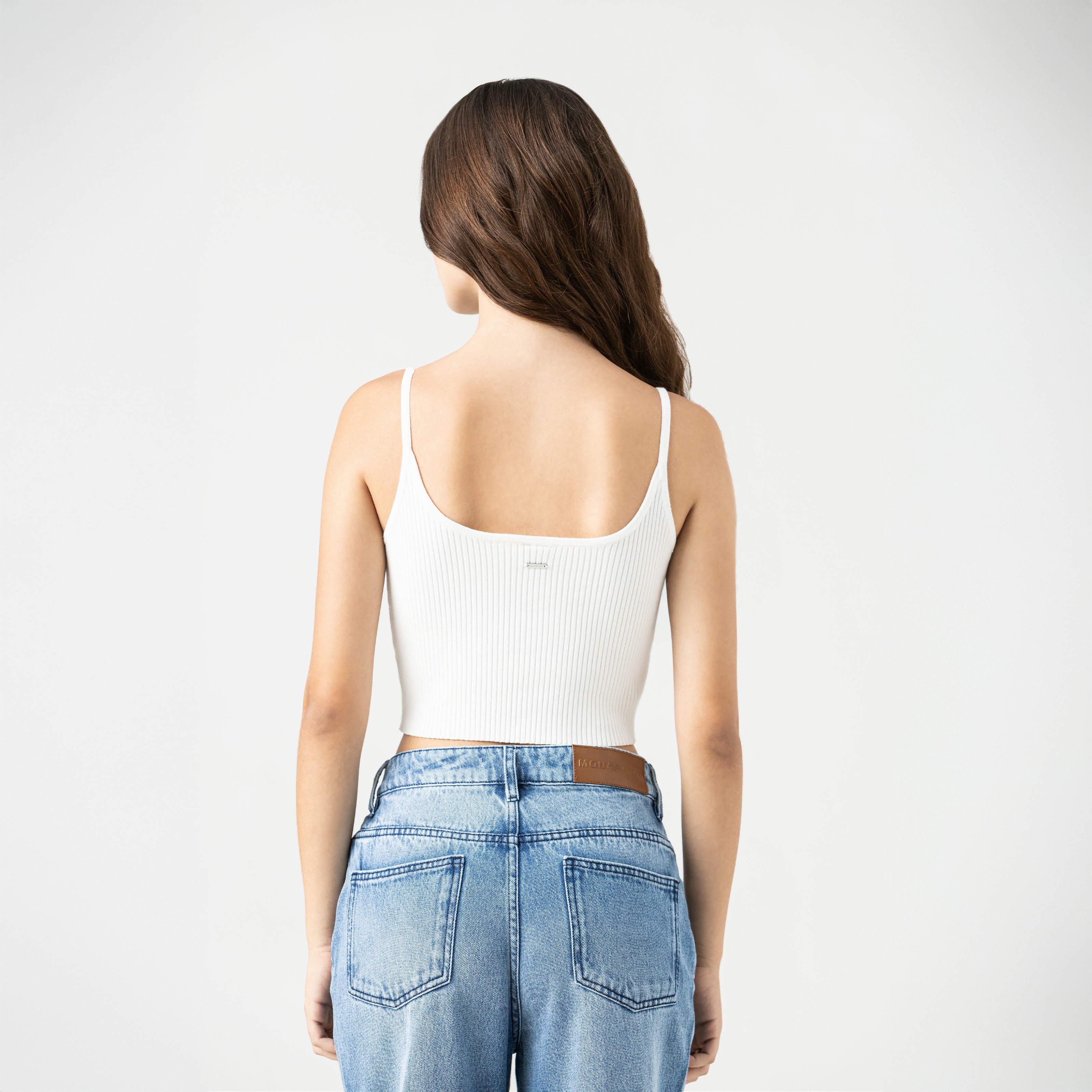 CIARA KNITTED TOP WHITE WOMEN
