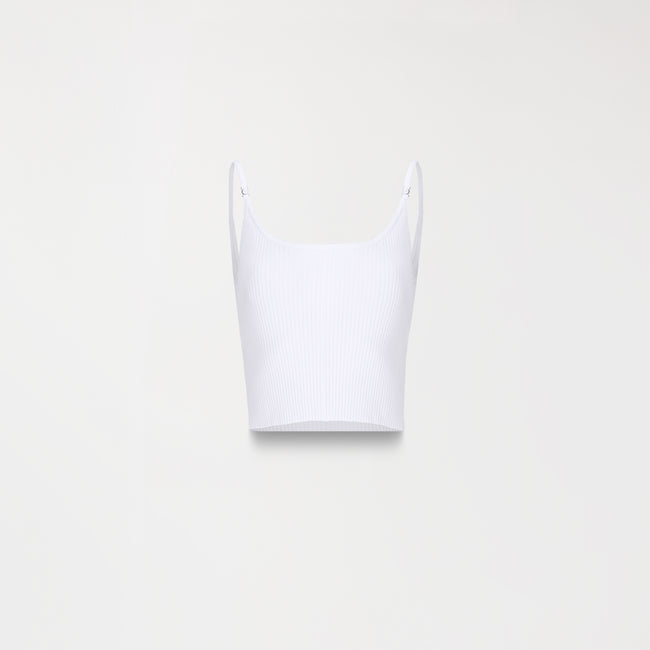 CIARA KNITTED TOP WHITE WOMEN