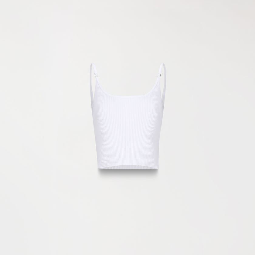 CIARA KNITTED TOP WHITE WOMEN