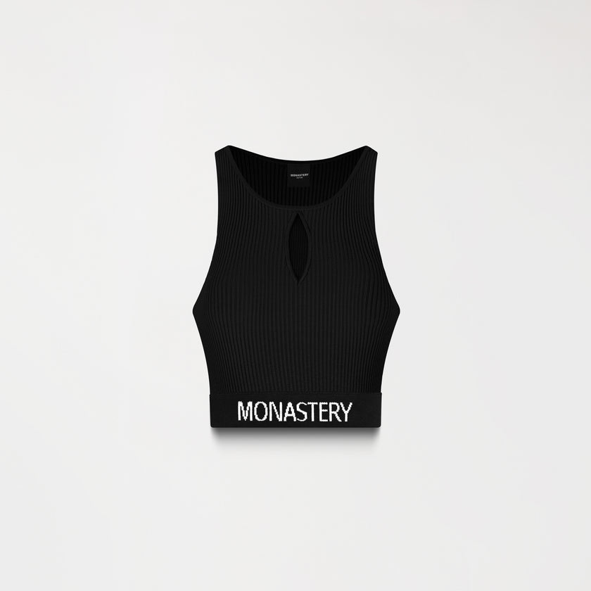 CLAIRE KNITTED TOP BLACK WOMEN