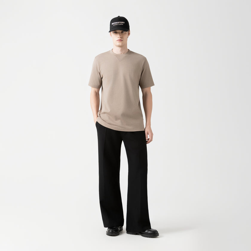 CLYDE T-SHIRT TAUPE GRAY