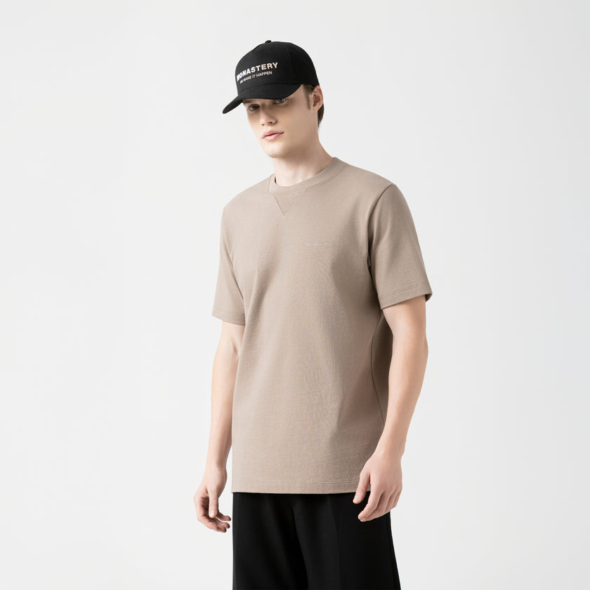 CLYDE T-SHIRT TAUPE GRAY