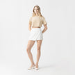 DUSTY CROP TOP WOMEN IRISH CREAM