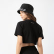 DUSTY CROP TOP BLACK W