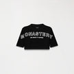 DUSTY CROP TOP BLACK W