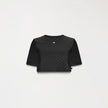 ESMME CROP TOP BLACK W