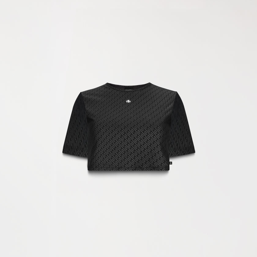 ESMME CROP TOP BLACK W