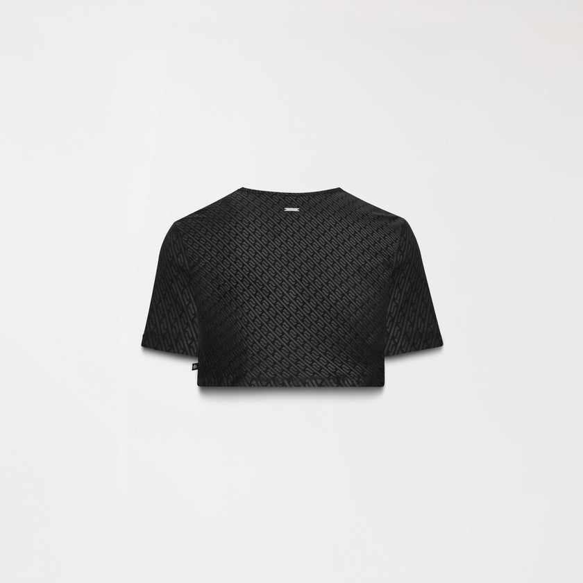 ESMME CROP TOP BLACK W