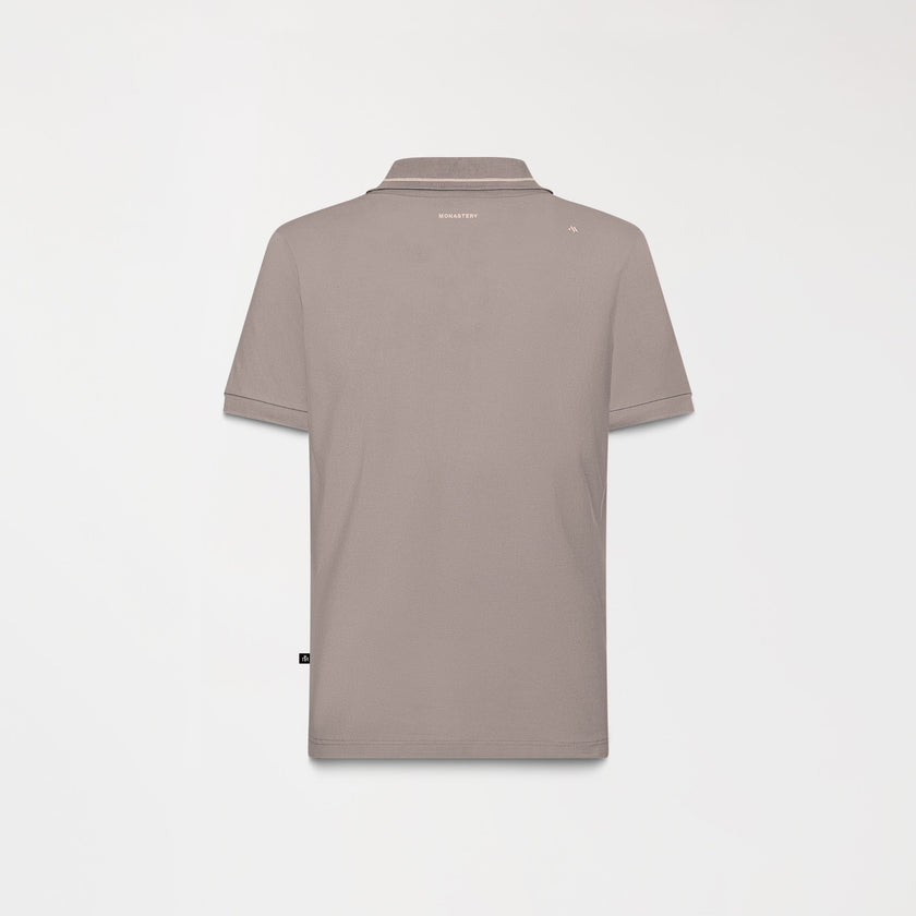 ISSOS POLO MEN TAUPE GRAY