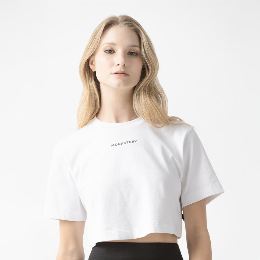 KASSIA CROP TOP WHITE W