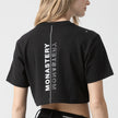 KASSIA CROP TOP BLACK W