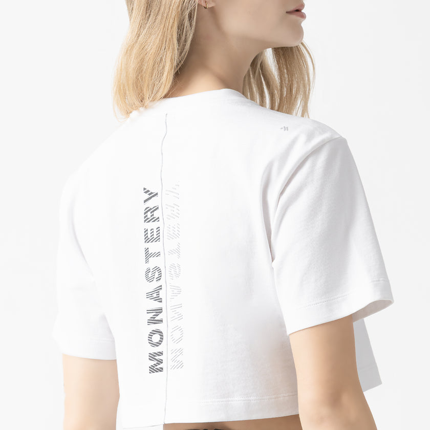 KASSIA CROP TOP WHITE W