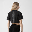 KASSIA CROP TOP BLACK W