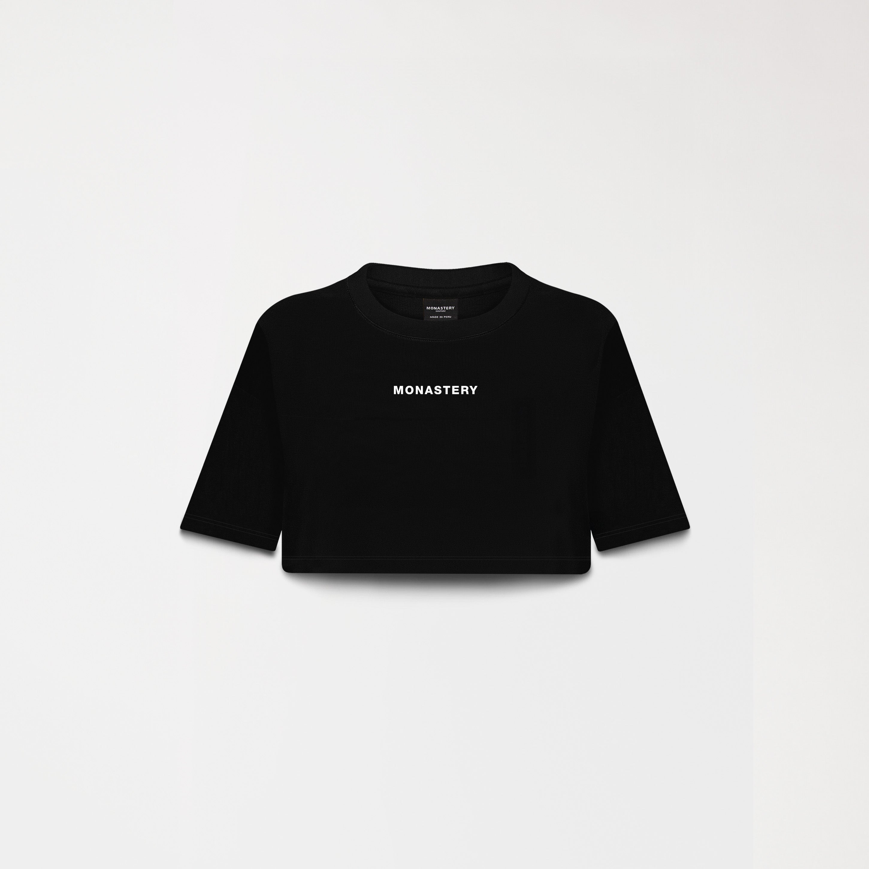KASSIA CROP TOP BLACK W