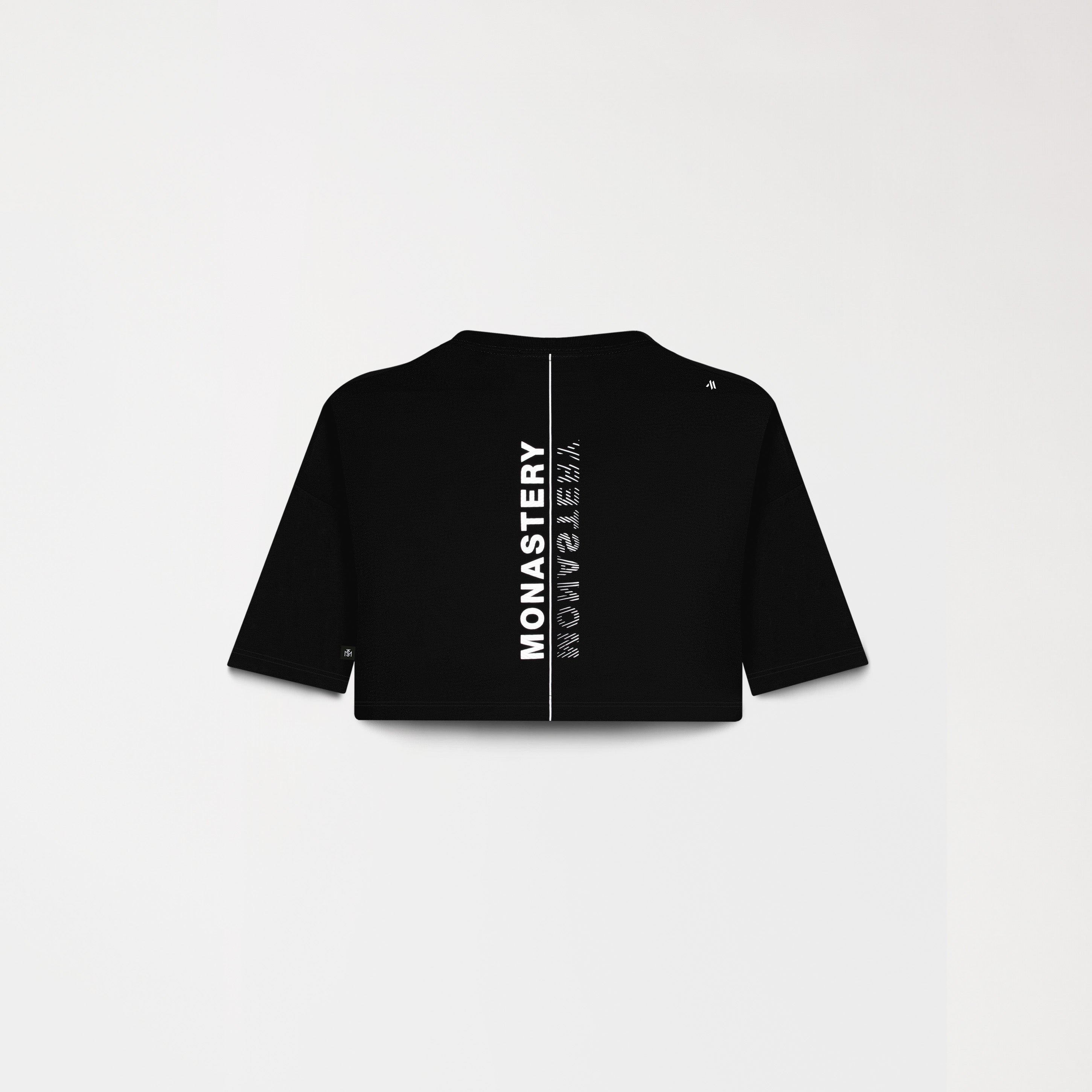 KASSIA CROP TOP BLACK W
