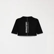 KASSIA CROP TOP BLACK W