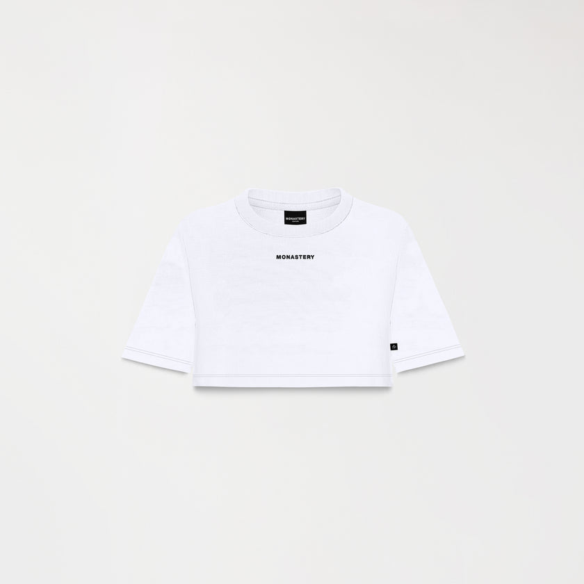KASSIA CROP TOP WHITE W