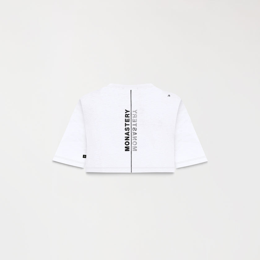 KASSIA CROP TOP WHITE W