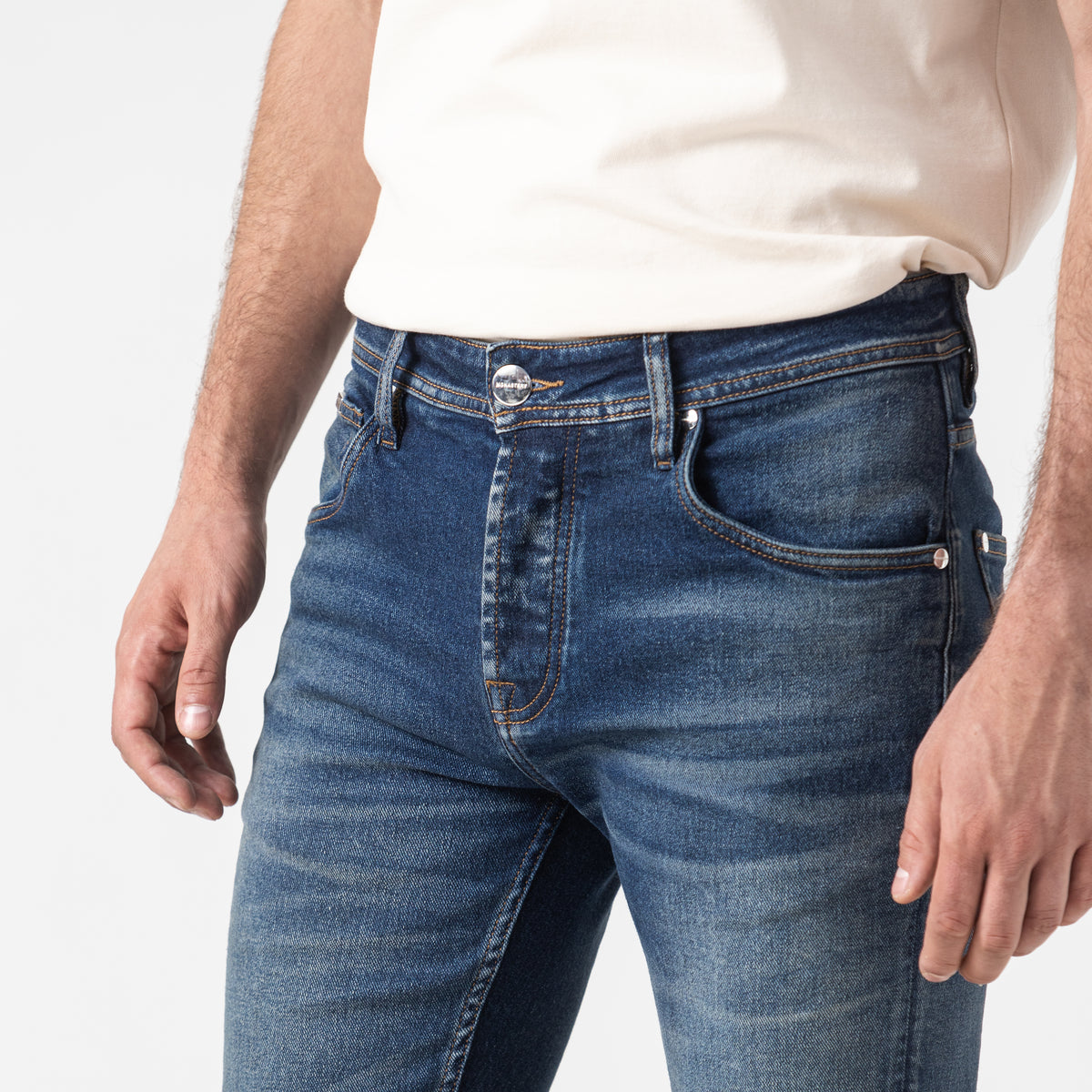 KENTO JEAN MEN BLUE DENIM
