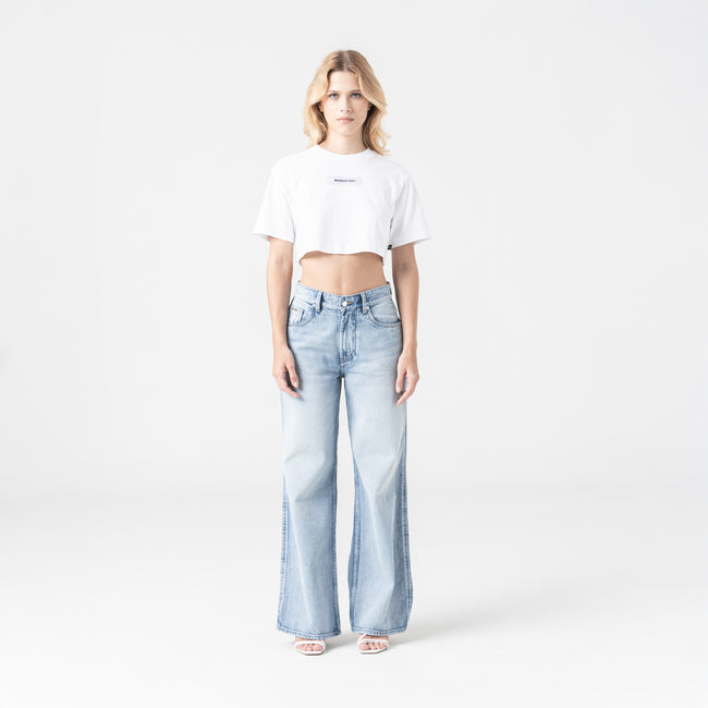 KISWA CROP TOP LUCENT W