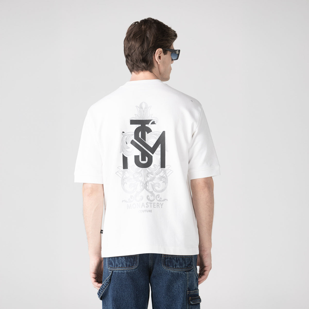 TEMPLUM T-SHIRT OVERSIZED MEN WHITE
