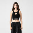 CLAIRE KNITTED TOP BLACK WOMEN