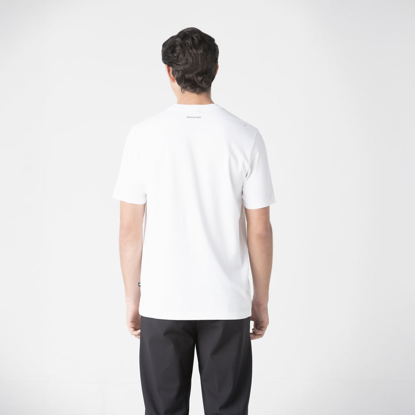 LUXX T-SHIRT MEN WHITE