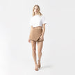 MED CROP TOP BLACK W