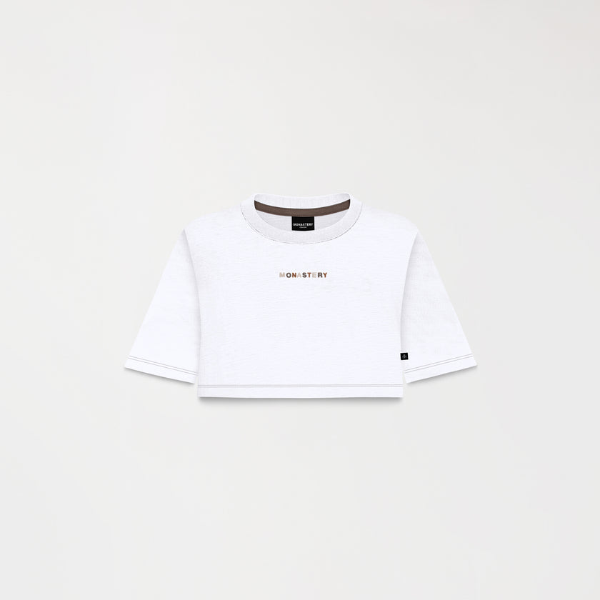 MED CROP TOP BLACK W
