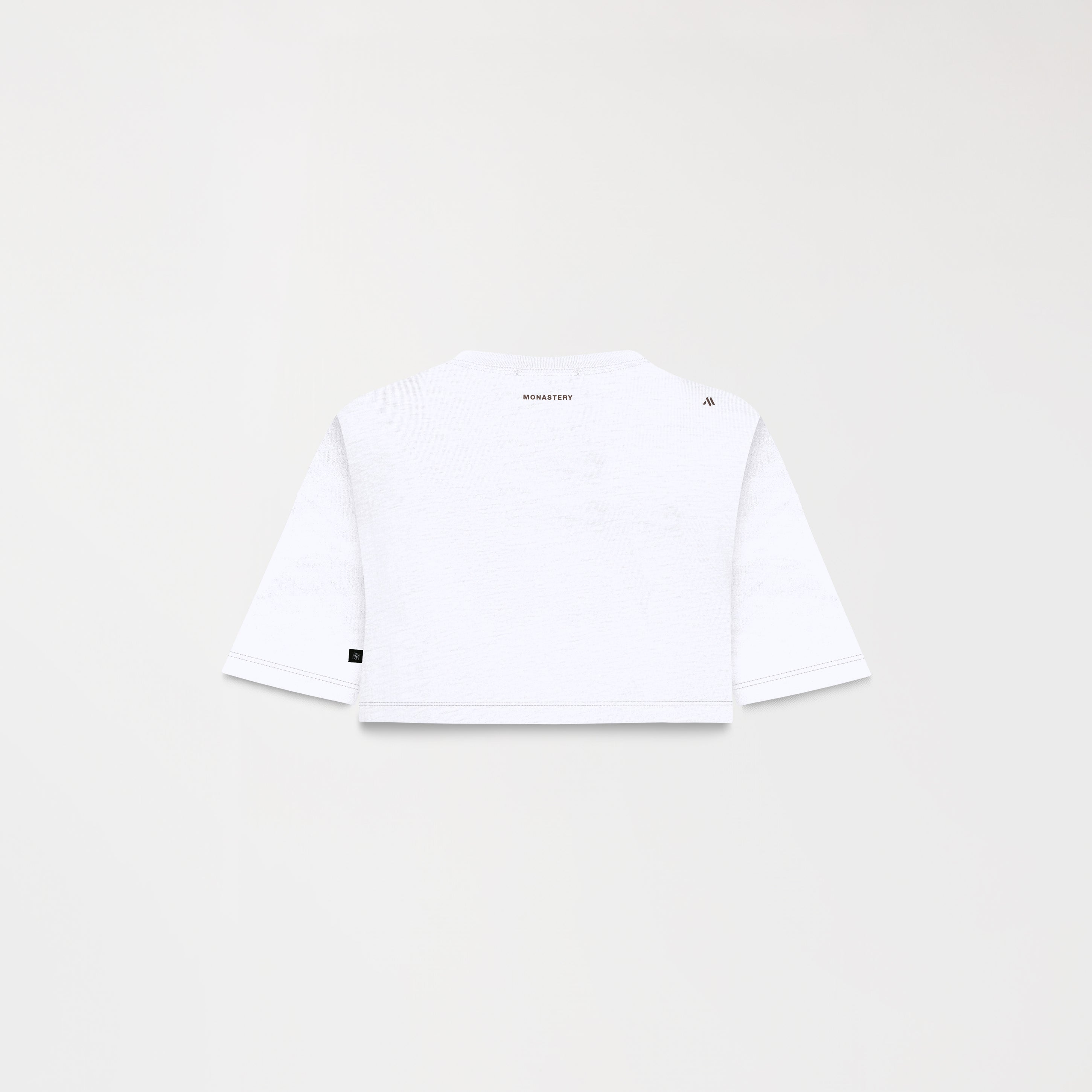 MED CROP TOP BLACK W