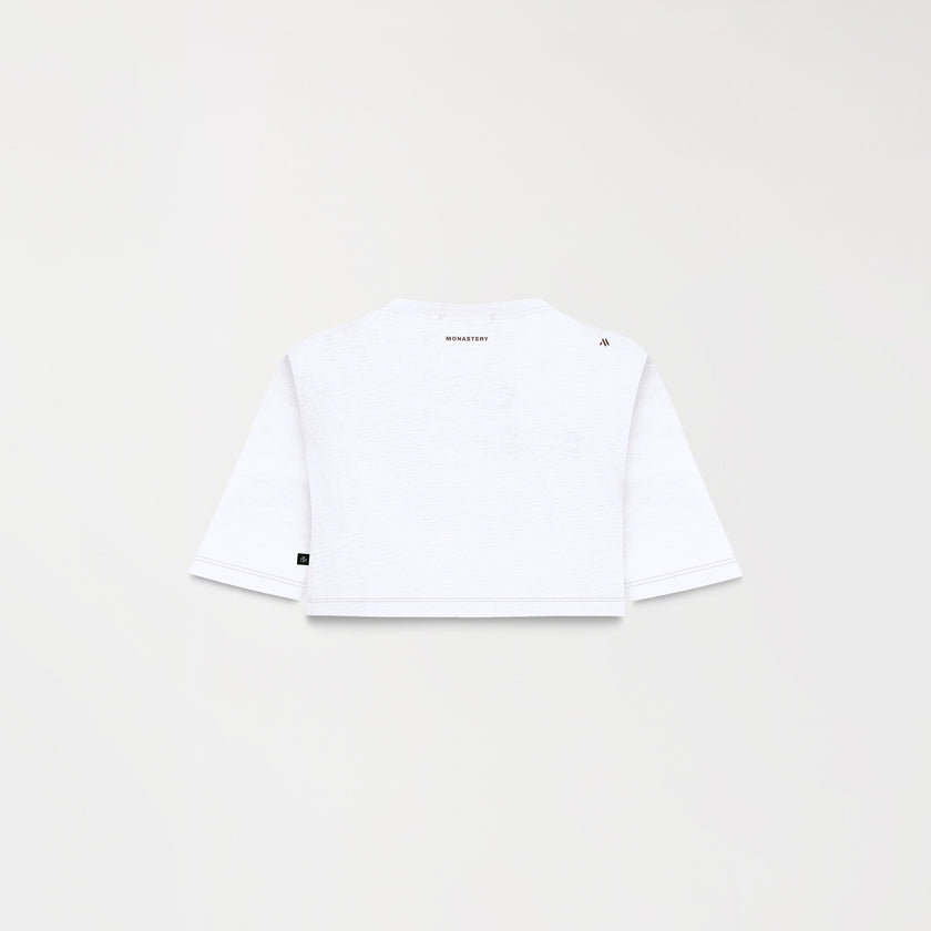 MED CROP TOP BLACK W