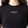 QYLLA T-SHIRT BLACK W