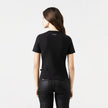 QYLLA T-SHIRT BLACK W