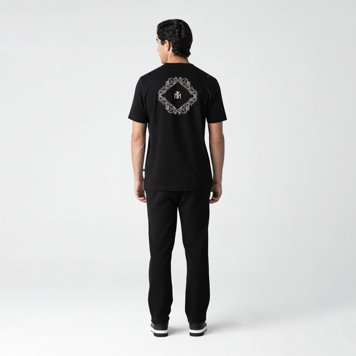 SENATTUS T-SHIRT MEN BLACK