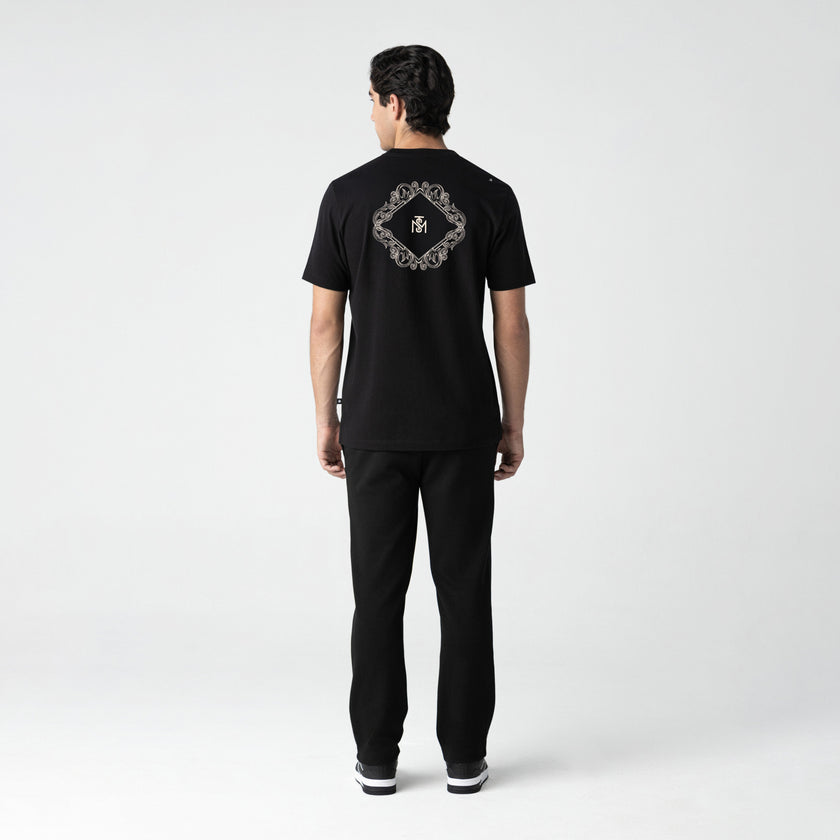 SENATTUS T-SHIRT MEN BLACK