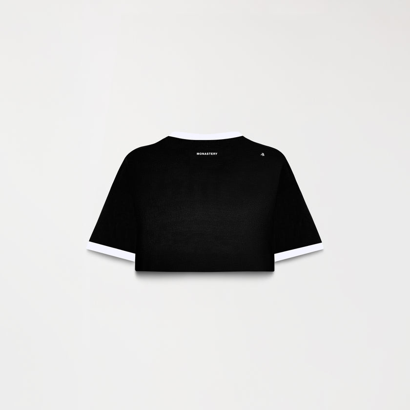 SENN CROP TOP BLACK
