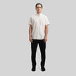 ASTON SHIRT MEN SPORT SHORBEAMT SLEEVE MOON