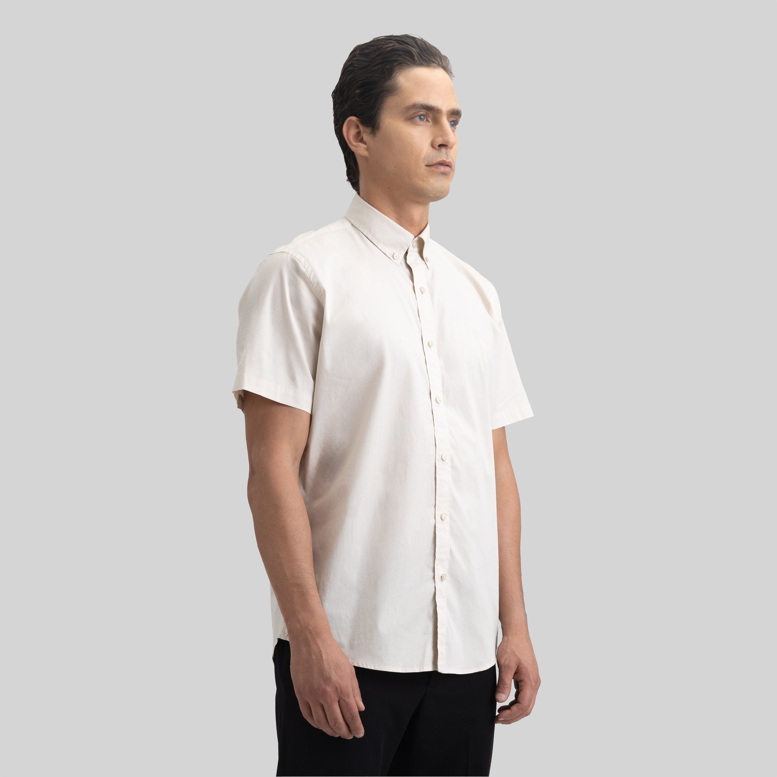 ASTON SHIRT MEN SPORT SHORBEAMT SLEEVE MOON